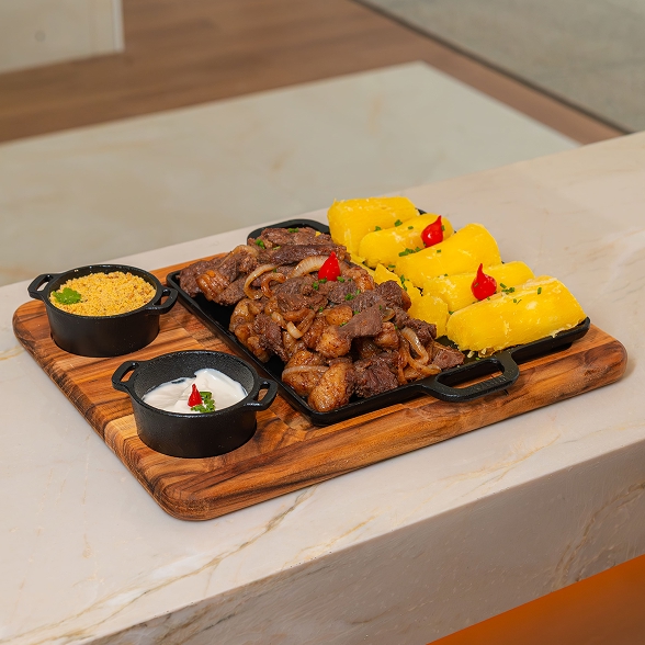 Picanha Fatiada na Chapa