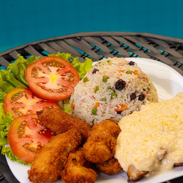 Filé de Frango ao Creme de Milho